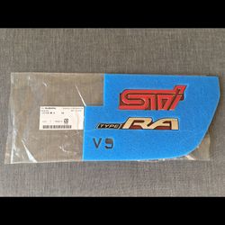 Subaru Genuine STI Type RA Rear Emblem Badge for WRX STI Type RA