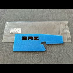 Subaru Genuine BRZ Black Rear Emblem Badge