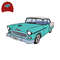 1955 Chevrolet Car Embroidery logo for Cap..jpg