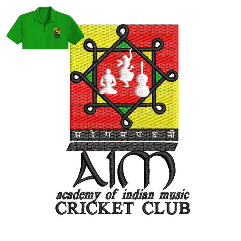 AIM Cricket Club Embroidery logo for Polo Shirt..jpg