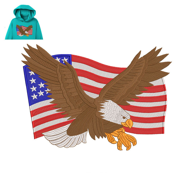 American Eagle Flag Embroidery logo for Hoodie..jpg