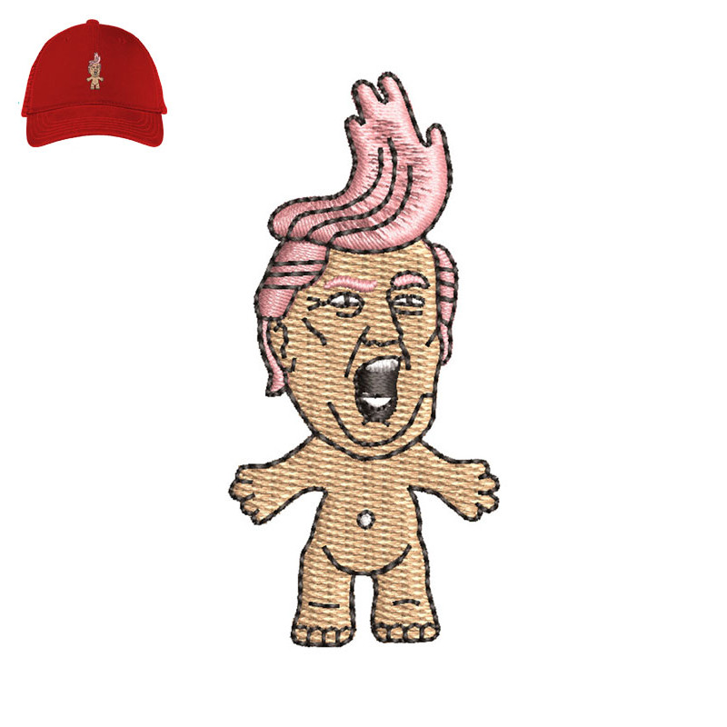 Baby Trump Embroidery logo for Cap..jpg