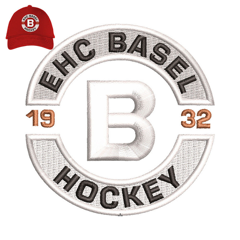 Basel Hockey 3d puff Embroidery logo for Cap ..jpg