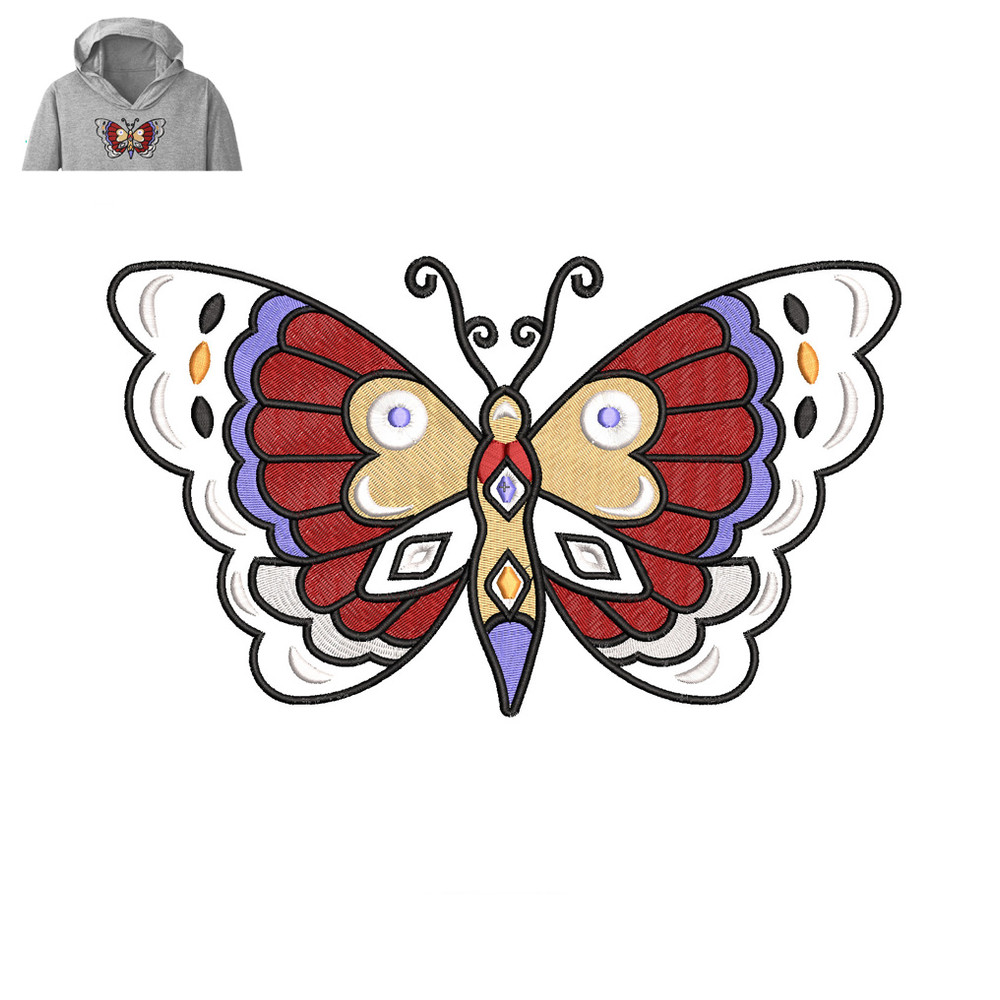 Best Butterfly Embroidery logo for Hoodie..jpg