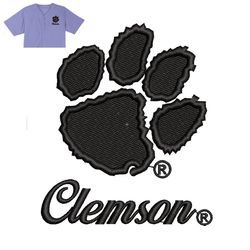 Best Clemson Embroidery logo for Jersey ,logo Embroidery, Embroidery design, logo Nike Embroidery