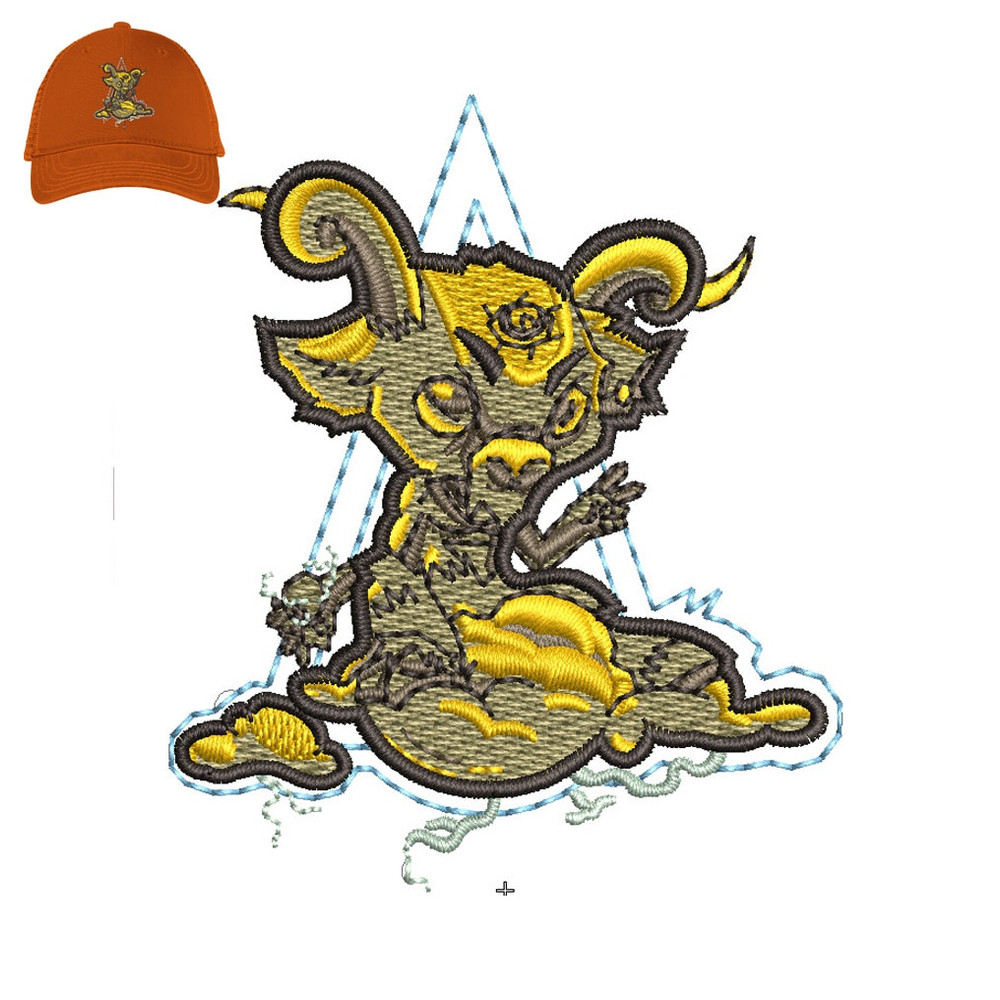 Best Fox Embroidery logo for Cap ..jpg