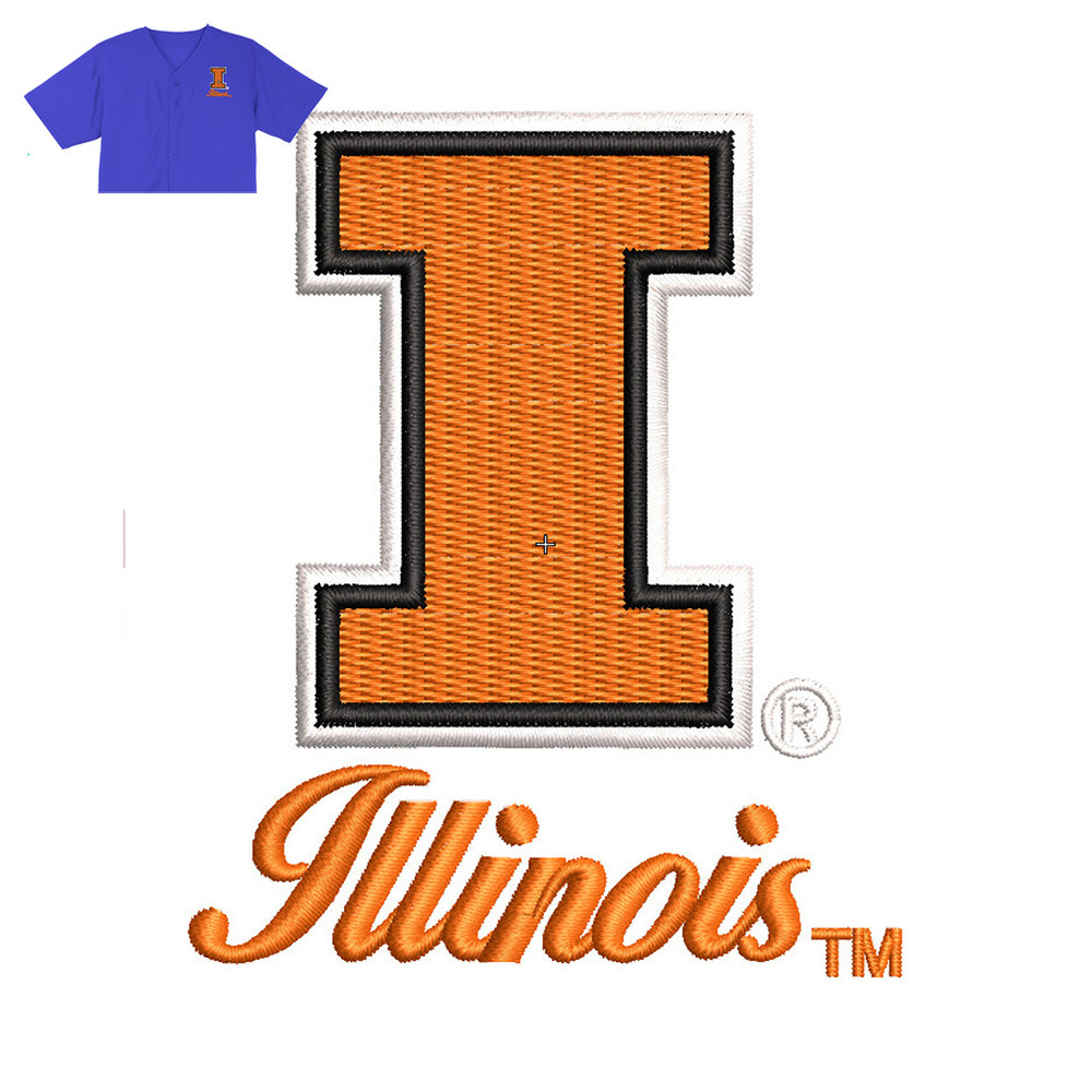 Best Iuinois Embroidery logo for Jersey ..jpg