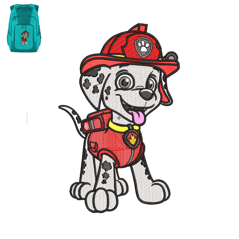 Best Little Dog Embroidery logo for Bag..jpg