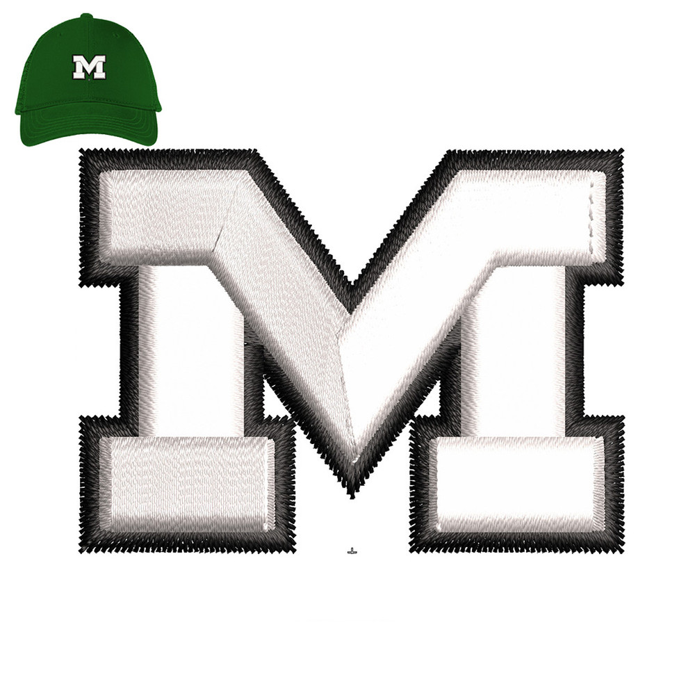 Best M Embroidery 3D Puff Logo For Cap..jpg