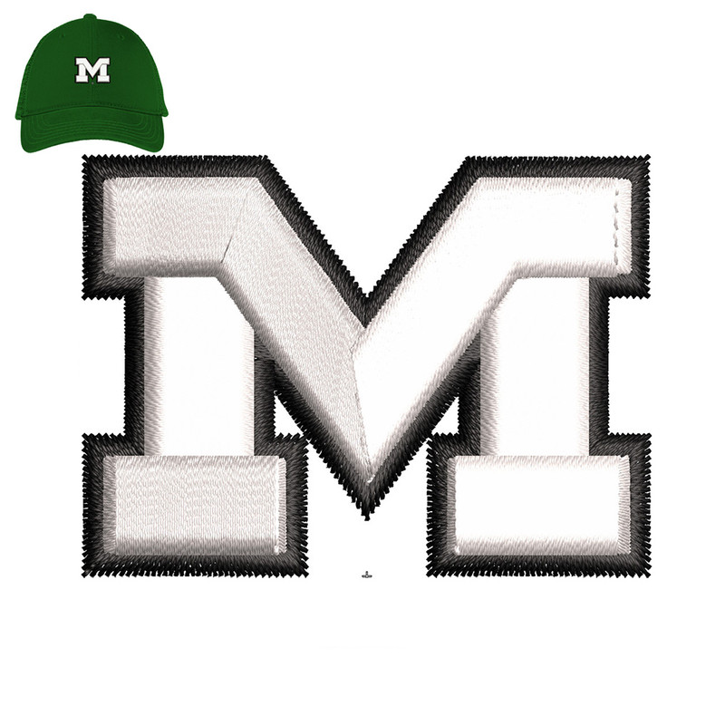 Best M Embroidery 3D Puff Logo For Cap..jpg