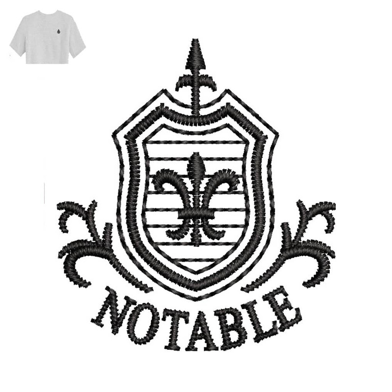 Best Notable Embroidery logo for T -Shirt..jpg