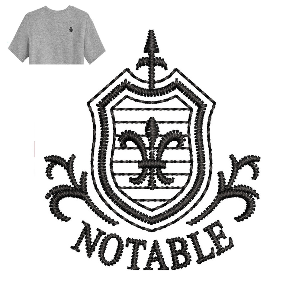 Best Notable Embroidery logo for T-Shirt ..jpg