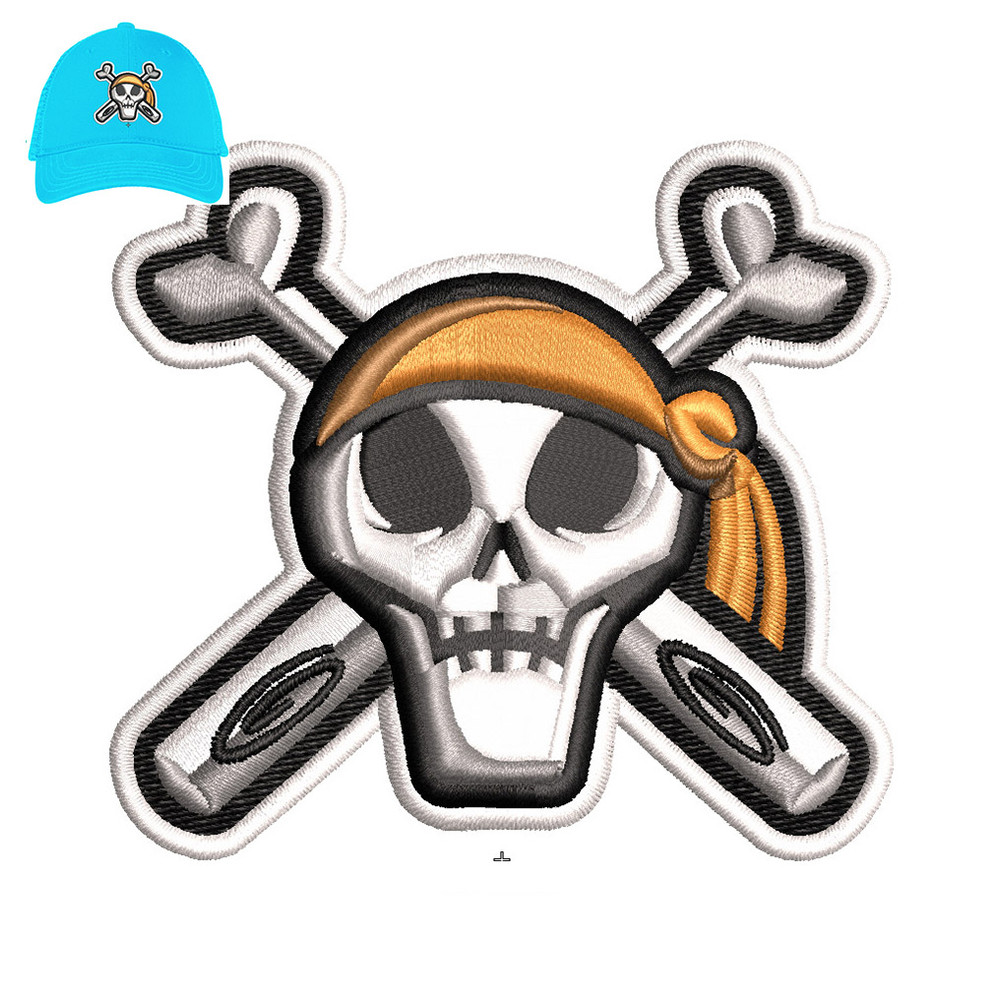 Best skull Embroidery 3d puff Logo For Cap..jpg