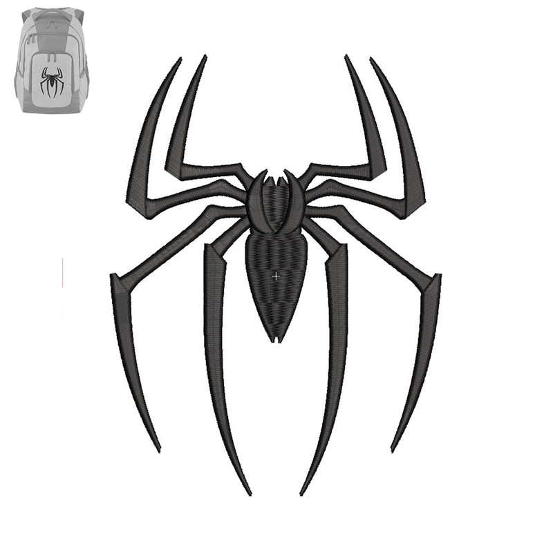 Best Spider Embroidery logo for Bag ..jpg
