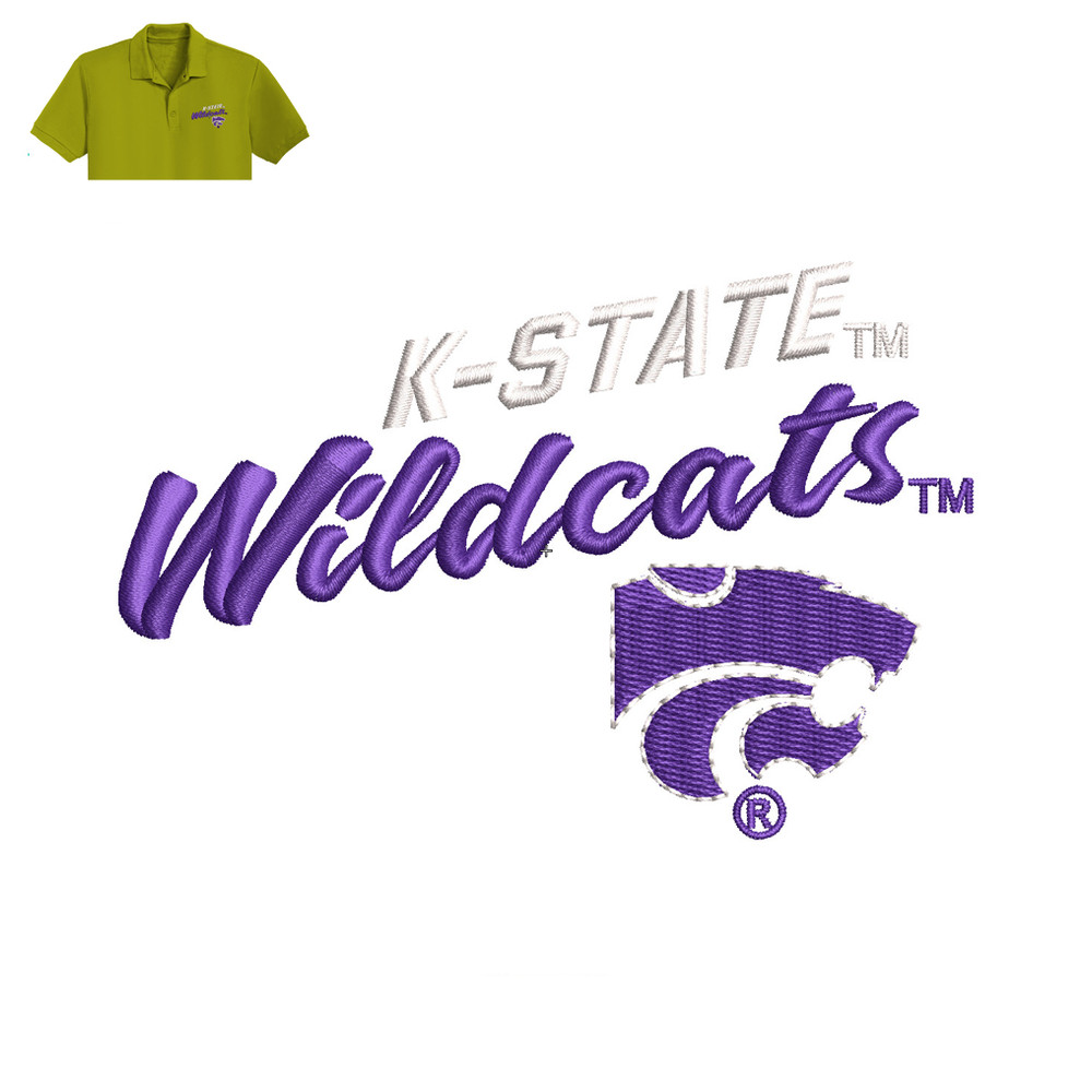 Best Wildcats Embroidery logo for Polo Shirt . 1.jpg