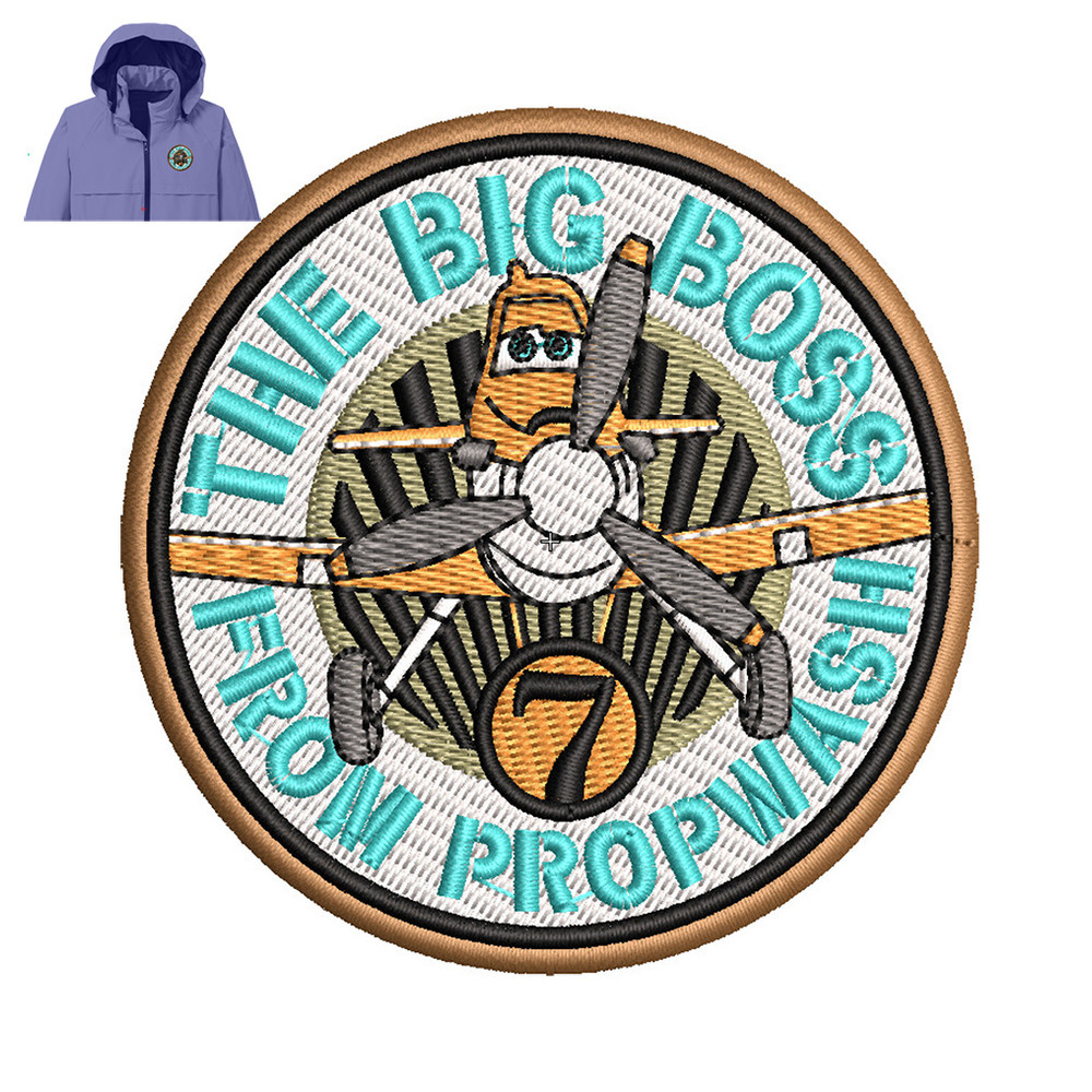 Big Boss Patch Embroidery logo for Jacket ..jpg
