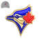 Blue Jays 3d puff embroidery logo for Cap..jpg