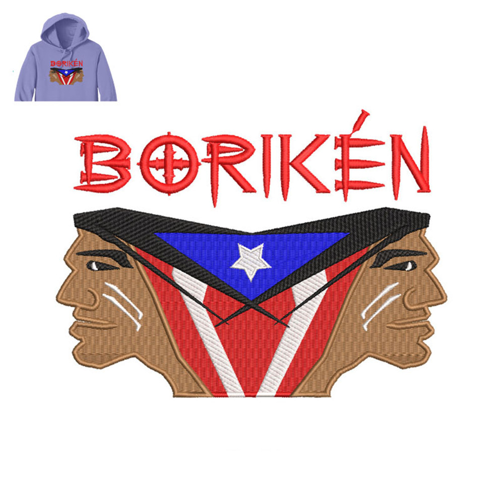 Boriken Man Embroidery logo for Hoodie ..jpg