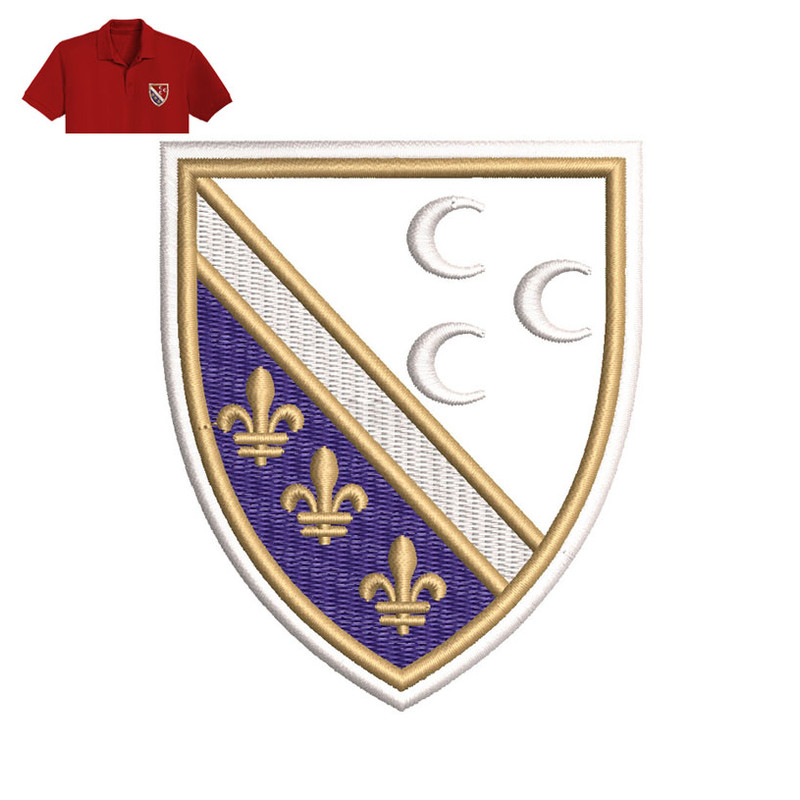 Bosniaks Of Serbia Embroidery logo for Polo Shirt..jpg
