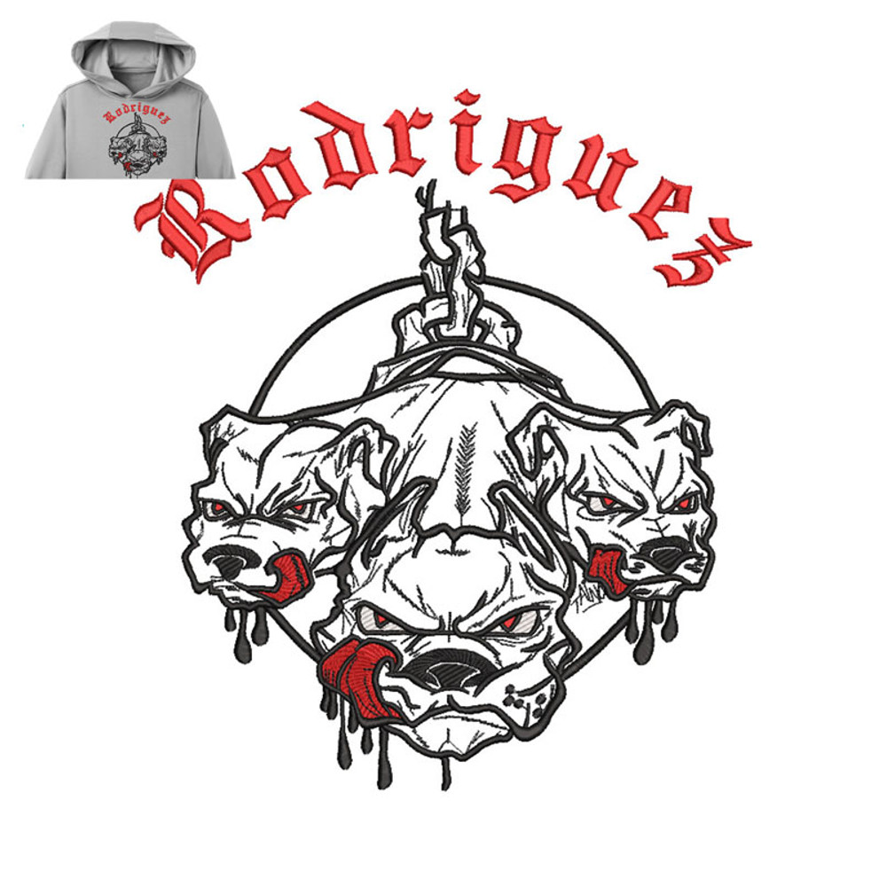 Bull Dog Head Embroidery logo for Hoodie..jpg