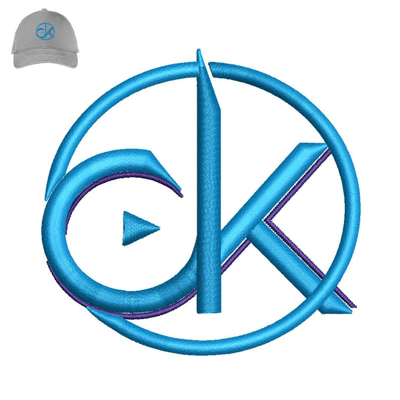 Caliente Kito 3d puff Embroidery logo for Cap..jpg