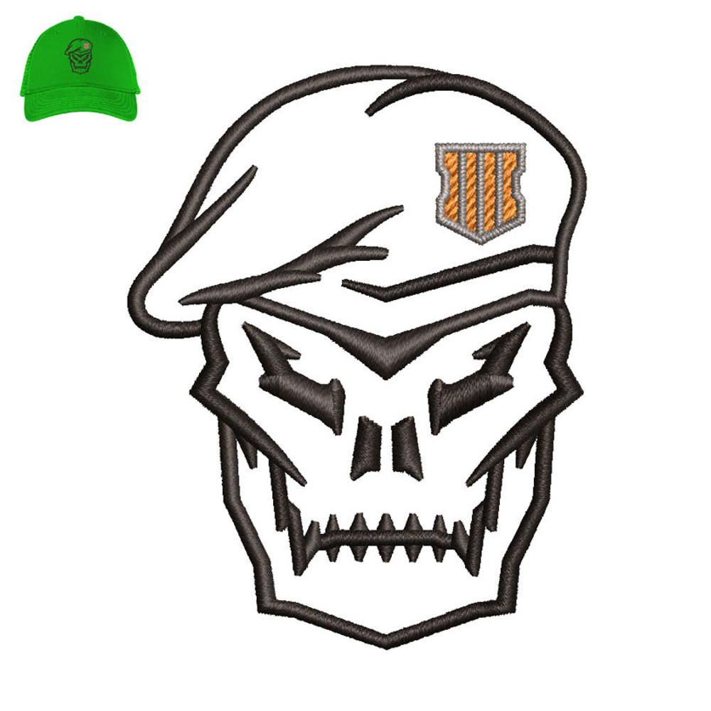 Call Of Duty 3d Puff Embroidery logo for Cap..jpg