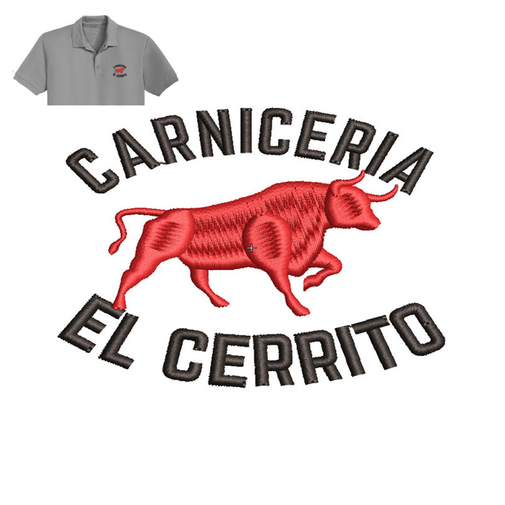Carniceria Cow Embroidery logo for Polo Shirt..jpg