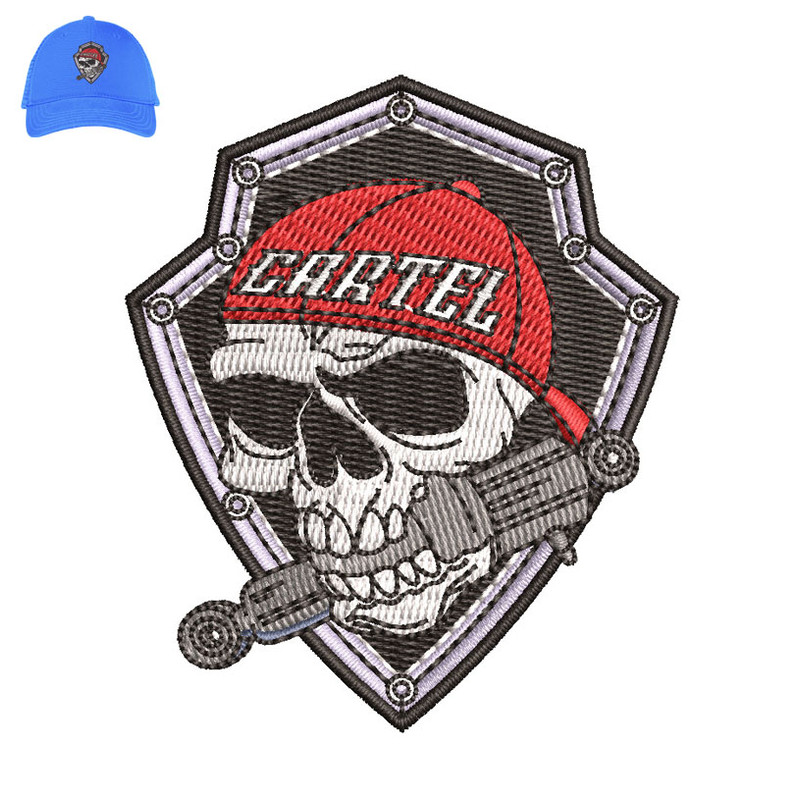 Cartel skull Embroidery logo for Cap..jpg