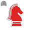 Chess Horse Embroidery logo for Cap..jpg