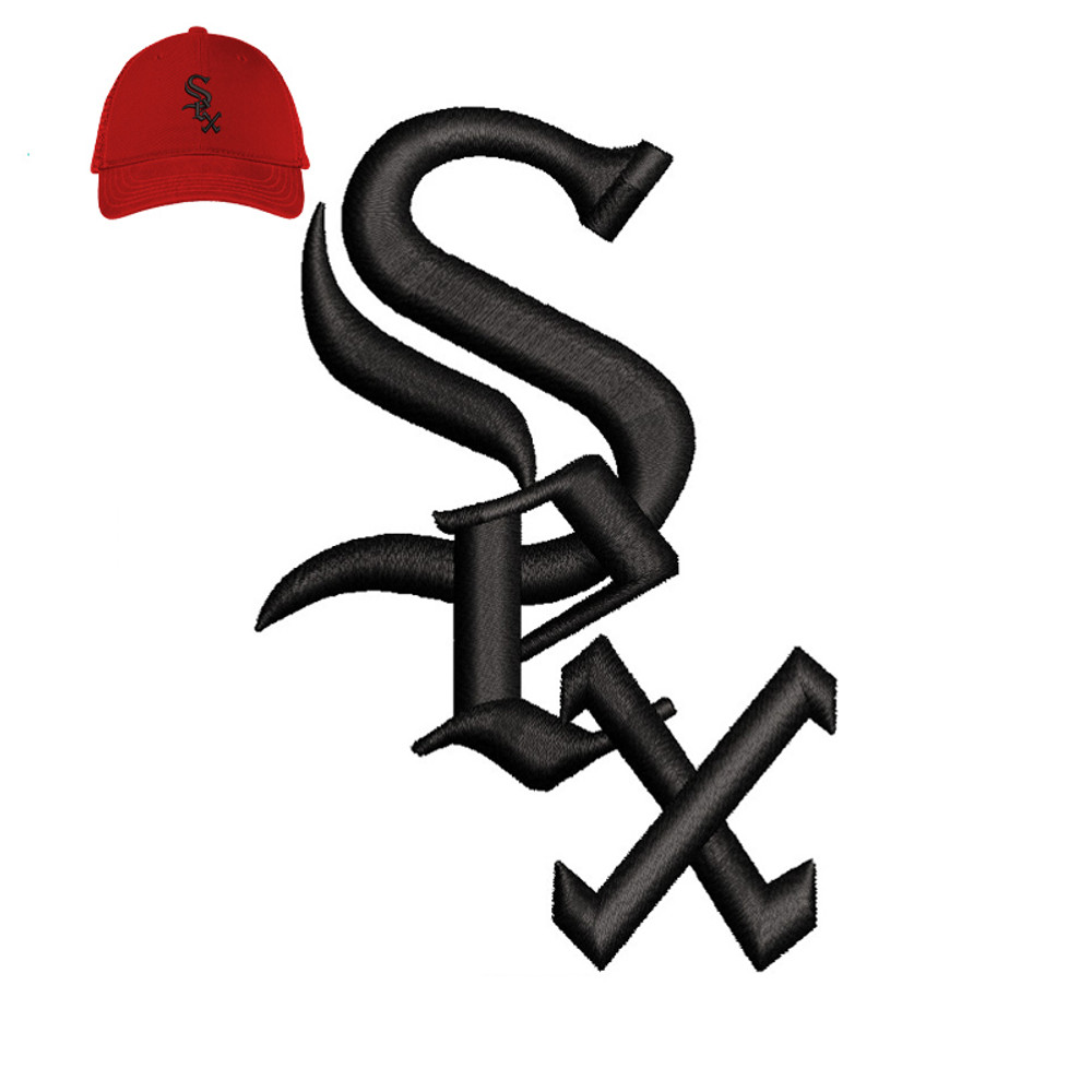 Chicago White Sox Embroidery logo for Cap..jpg