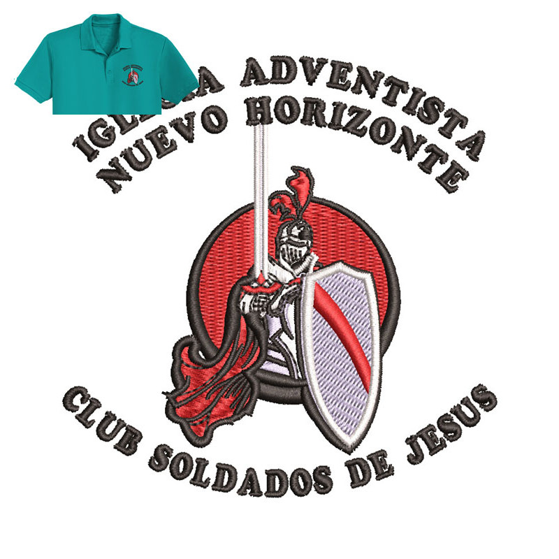 Club Soldados Embroidery logo for Polo Shirt..jpg