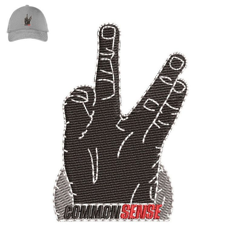 Common Sense Embroidery logo for Cap..jpg