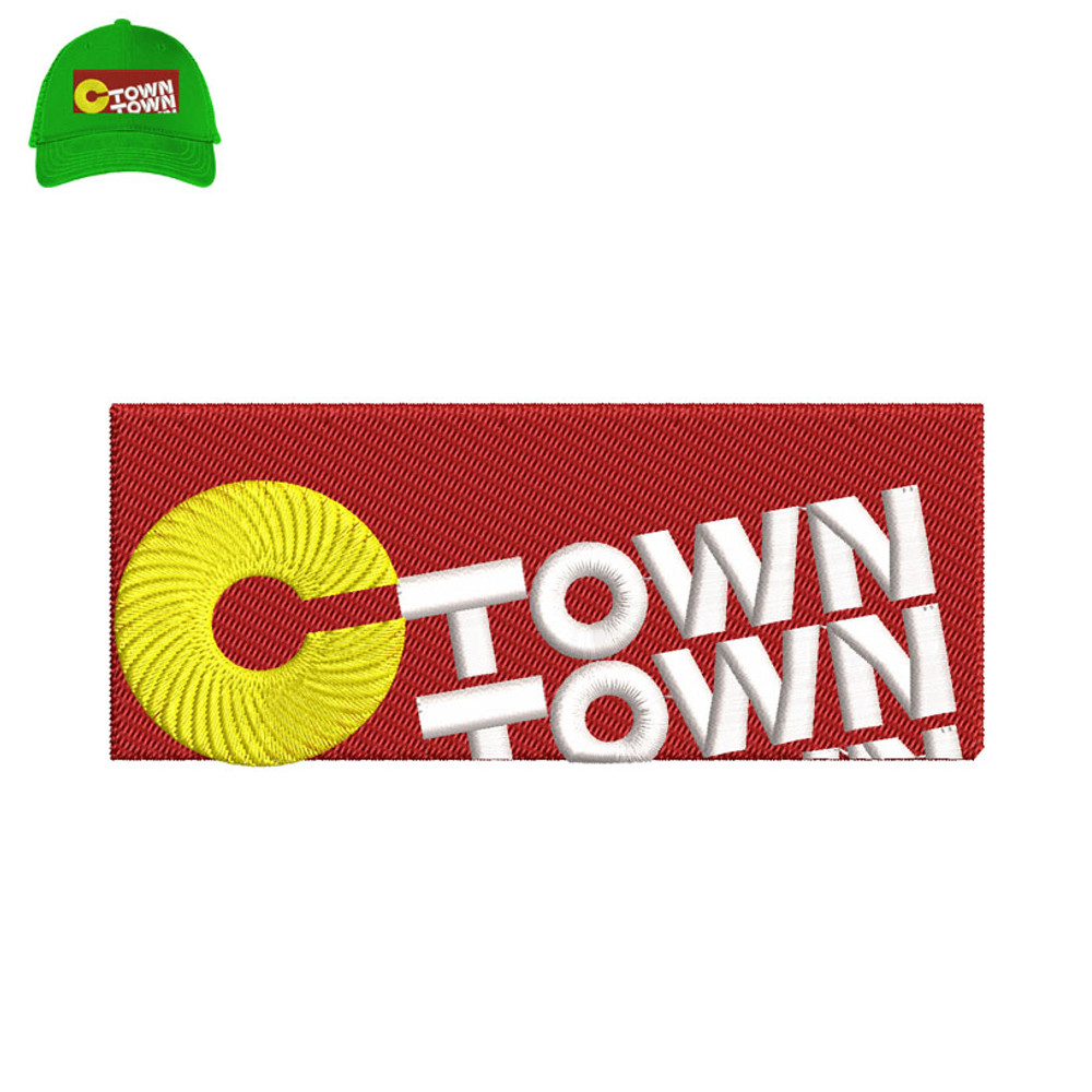 Ctown Supermarkets Embroidery logo for Cap..jpg