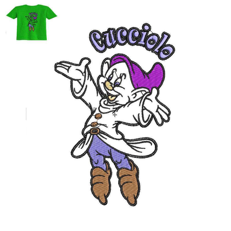 Cucciolo Miki Embroidery logo Baby T Shirt..jpg