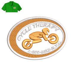 Cycle Therapy Embroidery logo for Polo Shirt,logo Embroidery, Embroidery design, logo Nike Embroidery