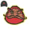 Daruma Japanese 3d puff Embroidery logo for Cap ..jpg