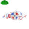 Dominican Republic Flag Embroidery logo for Polo Shirt..jpg