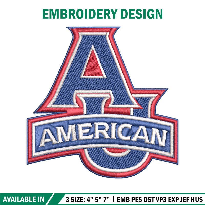 American Eagles embroidery design, American Eagles embroidery, logo Sport, Sport embroidery, NCAA embroidery..jpg