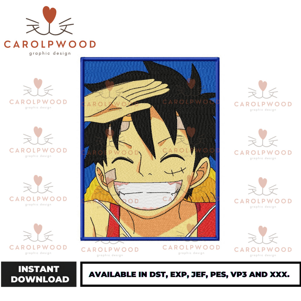 Anime Embroidery Design - Embroidery Market 1032.png