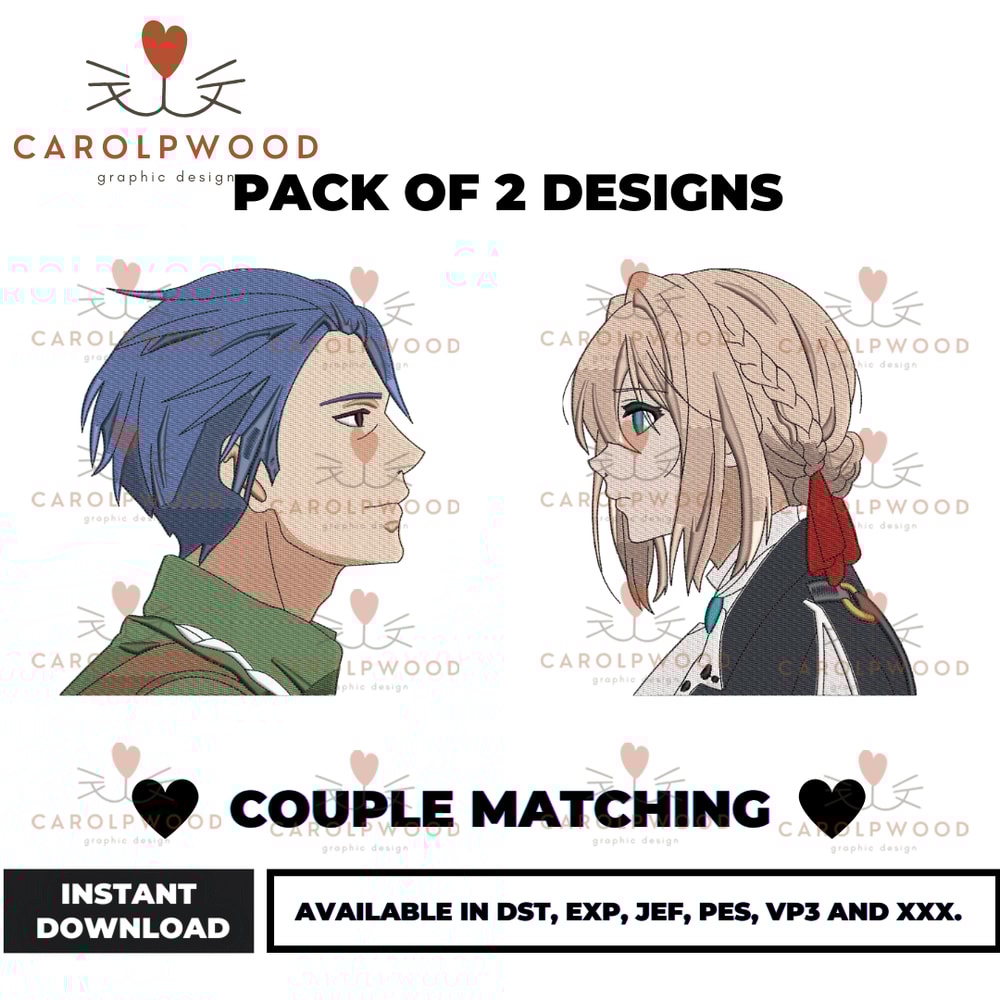Anime Embroidery Design - Embroidery Market 1056.png