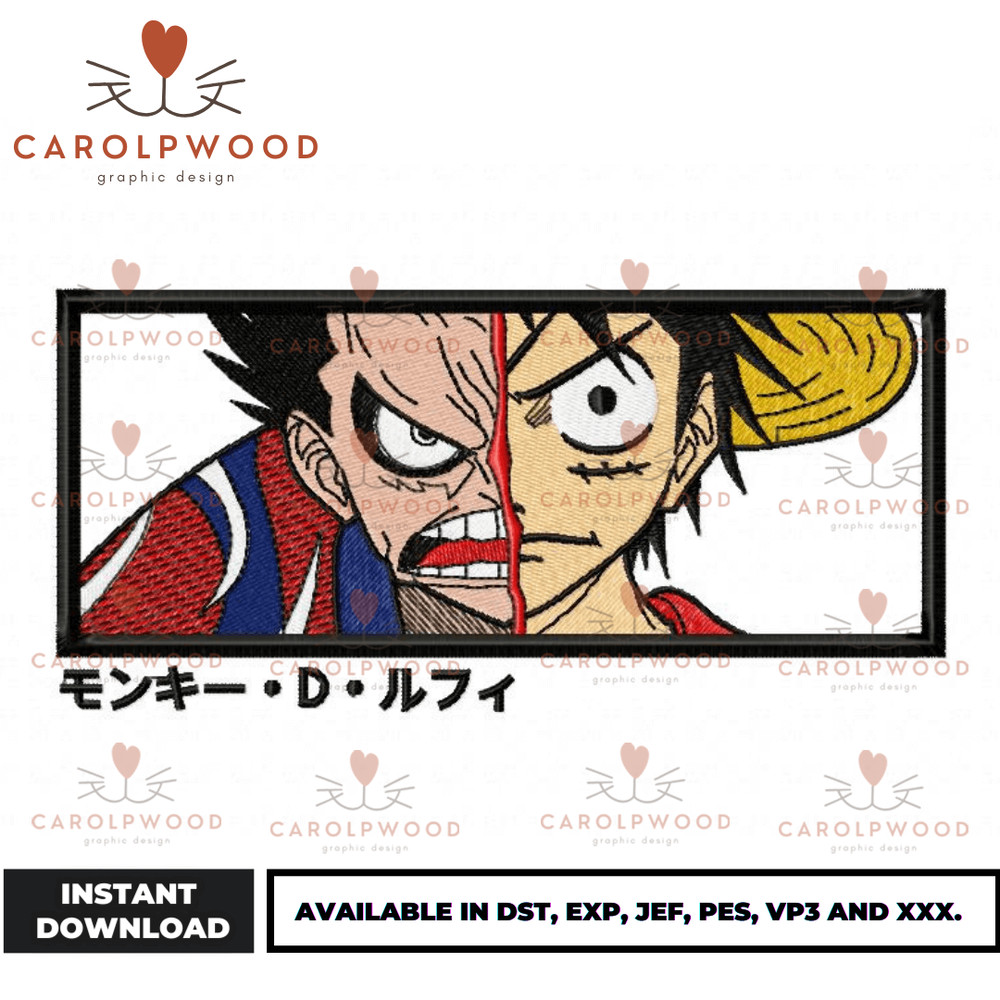 Anime Embroidery Design - Embroidery Market 1077.png