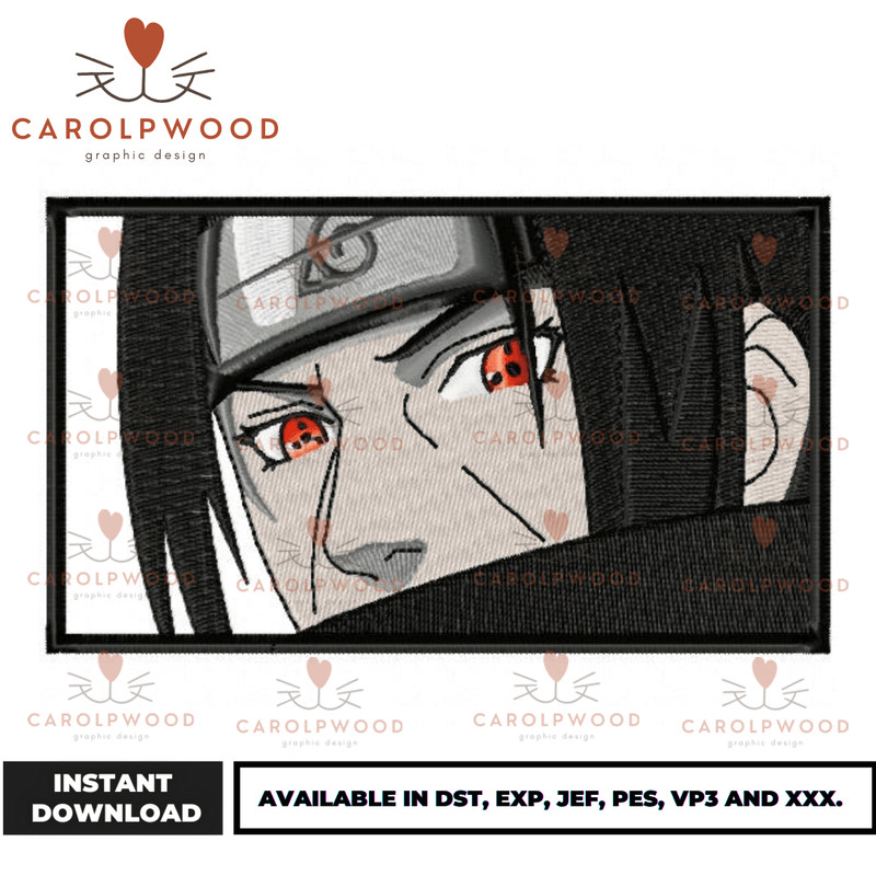 Anime Embroidery Design - Embroidery Market 1079.png