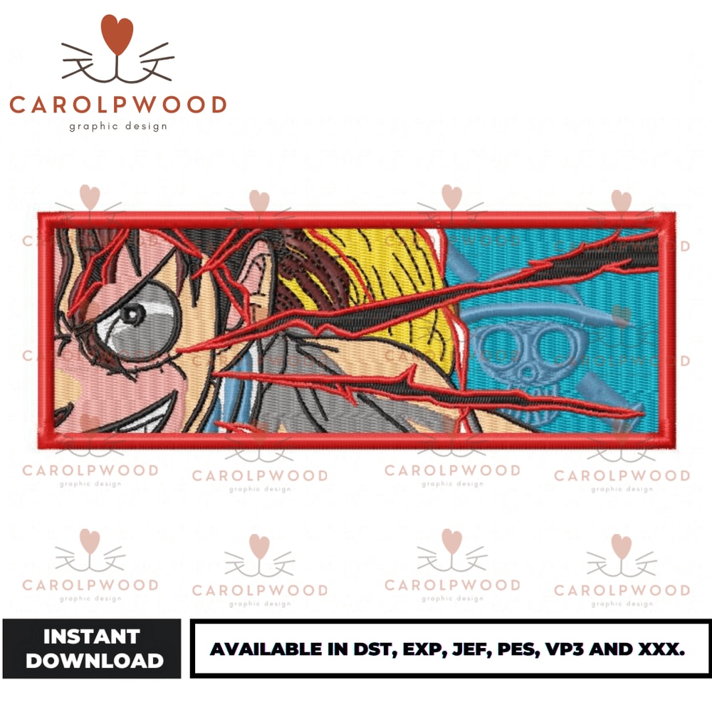 Anime Embroidery Design - Embroidery Market 1083.png