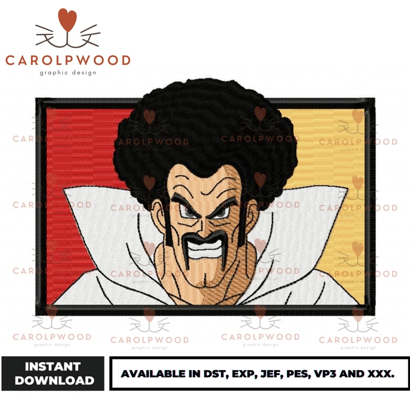 Anime Embroidery Design - Embroidery Market 1093.png