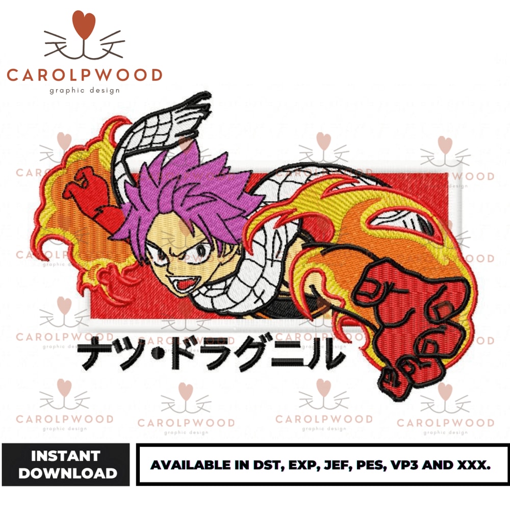 Anime Embroidery Design - Embroidery Market 1096.png