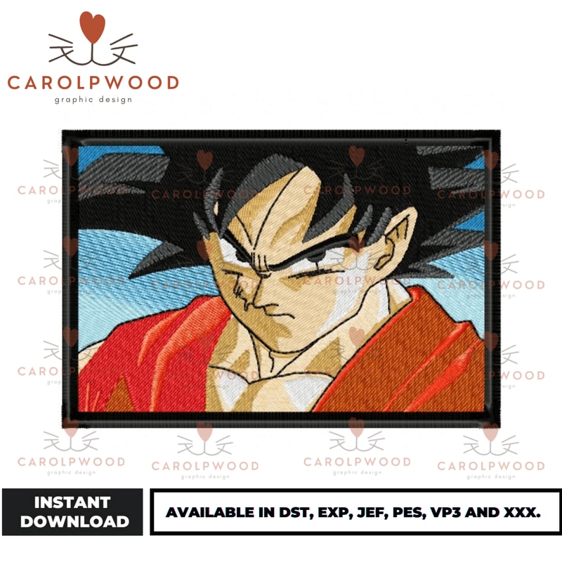 Anime Embroidery Design - Embroidery Market 1098.png