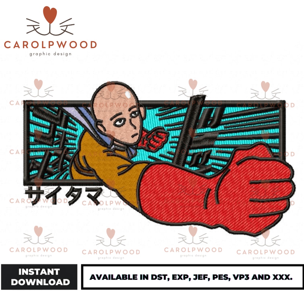 Anime Embroidery Design - Embroidery Market 1100.png