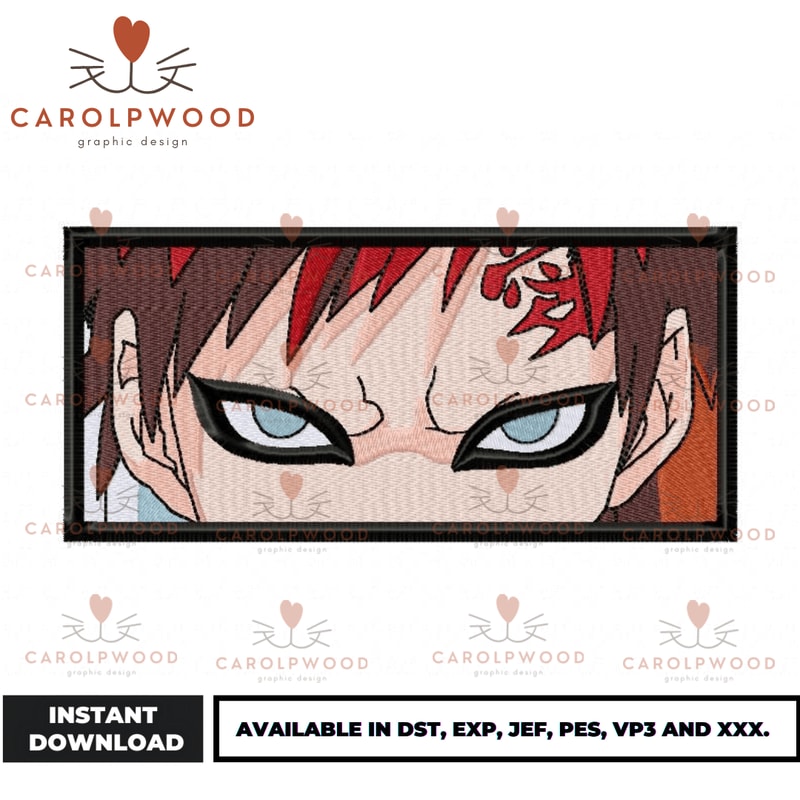 Anime Embroidery Design - Embroidery Market 1101.png