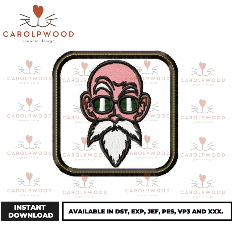 Anime Embroidery Design - Embroidery Market 1140.png