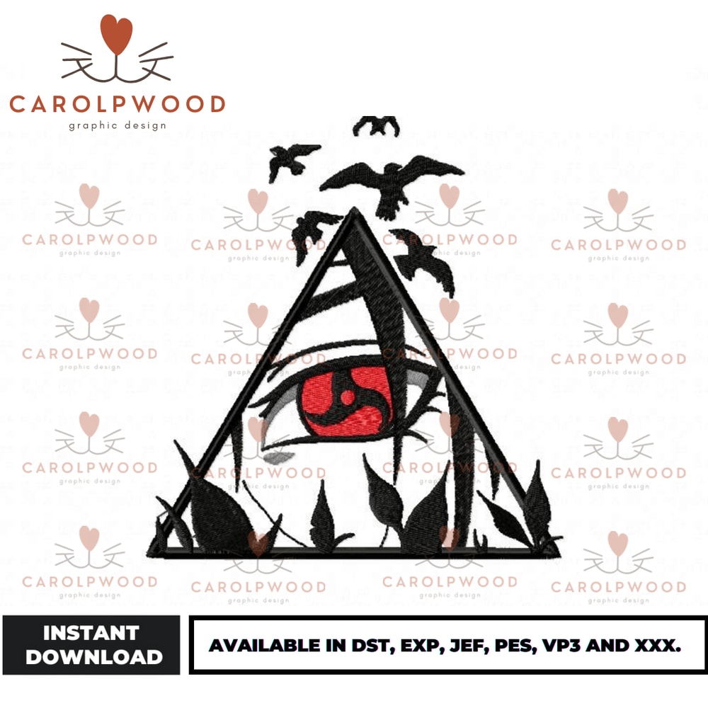 Anime Embroidery Design - Embroidery Market 1146.png